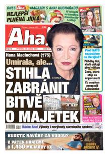 Obálka Aha! - 3.3.2022