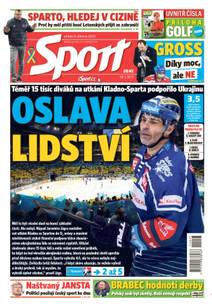 Obálka Sport - 9.3.2022