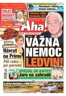 Obálka Aha! - 10.3.2022