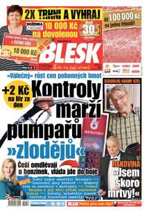 Obálka BLESK - 10.3.2022