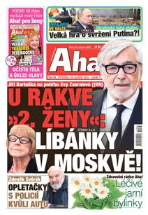 Obálka Aha! - 22.3.2022