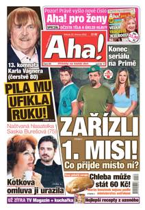 Obálka Aha! - 23.3.2022