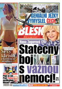 Obálka BLESK - 31.3.2022