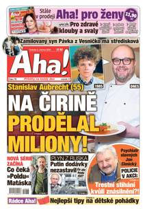 Obálka Aha! - 2.4.2022