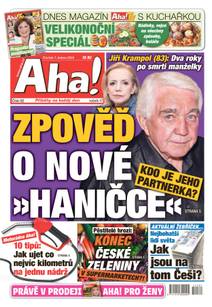 Obálka Aha! - 7.4.2022