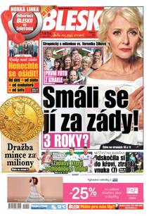 Obálka BLESK - 21.4.2022