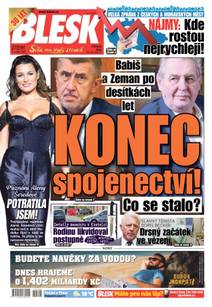 Obálka BLESK - 3.5.2022