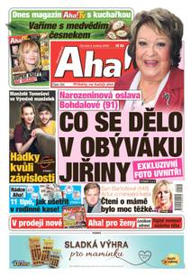 Obálka Aha! - 5.5.2022