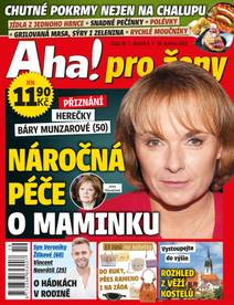 Obálka Aha! pro ženy - 19/2022