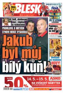 Obálka BLESK - 14.5.2022