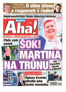 Obálka Nedělní Aha! - 20/2022
