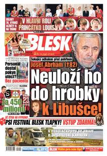 Obálka BLESK - 3.6.2022