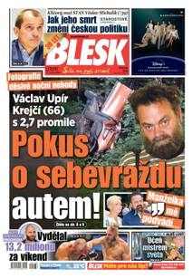 Obálka BLESK - 14.6.2022