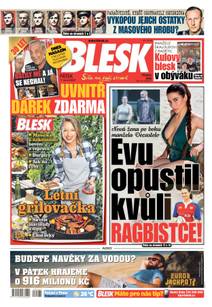Obálka BLESK - 17.6.2022