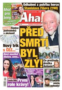 Obálka Aha! - 18.6.2022