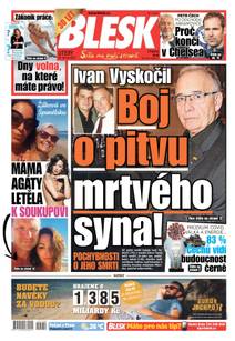 Obálka BLESK - 28.6.2022