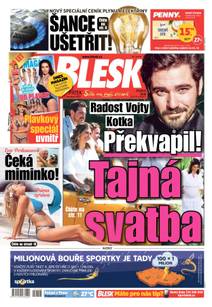 Obálka BLESK - 1.7.2022