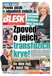 Obálka BLESK - 7.7.2022