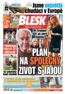 Obálka BLESK - 12.7.2022