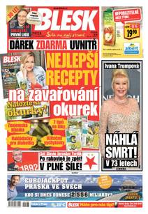 Obálka BLESK - 15.7.2022