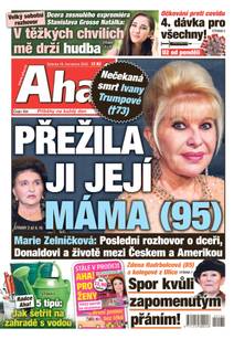 Obálka Aha! - 16.7.2022