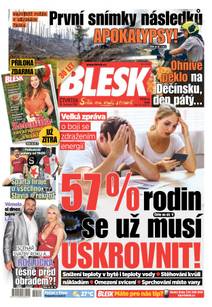Obálka BLESK - 28.7.2022