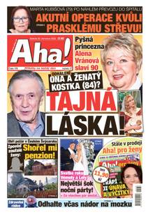 Obálka Aha! - 30.7.2022