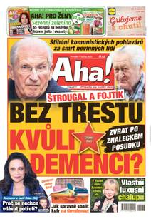 Obálka Aha! - 1.8.2022