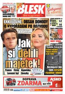 Obálka BLESK - 1.8.2022