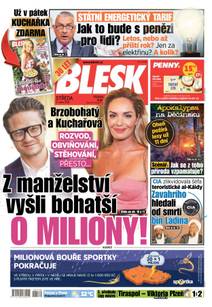 Obálka BLESK - 3.8.2022