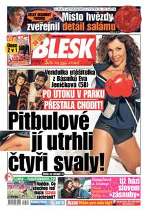 Obálka BLESK - 6.8.2022