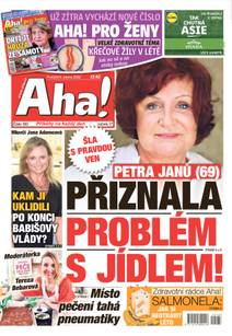 Obálka Aha! - 8.8.2022