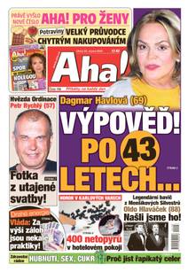 Obálka Aha! - 23.8.2022