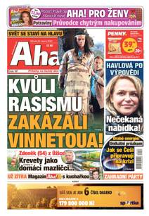 Obálka Aha! - 24.8.2022