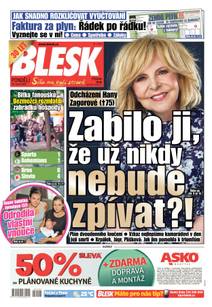 Obálka BLESK - 29.8.2022