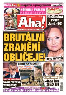 Obálka Aha! - 8.9.2022