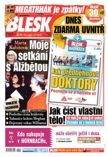 Obálka BLESK - 12.9.2022