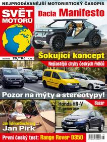 Obálka SVĚT MOTORŮ - 38/2022