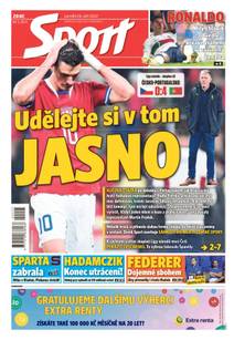 Obálka Sport - 26.9.2022