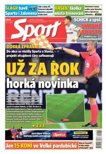 Obálka Sport - 1.10.2022