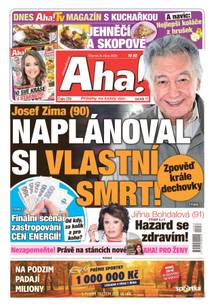 Obálka Aha! - 6.10.2022