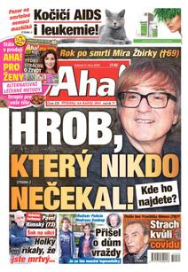 Obálka Aha! - 8.10.2022