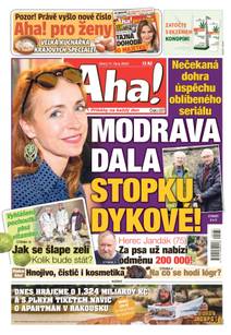 Obálka Aha! - 11.10.2022