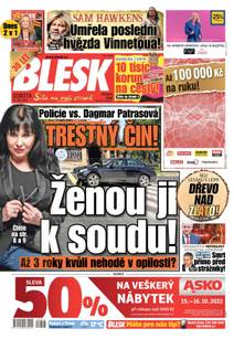 Obálka BLESK - 15.10.2022