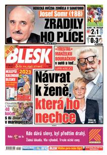 Obálka BLESK - 17.10.2022