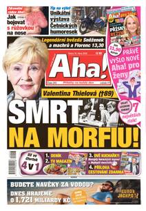 Obálka Aha! - 18.10.2022