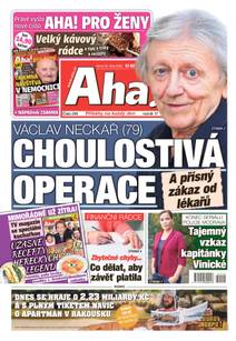 Obálka Aha! - 25.10.2022