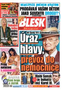 Obálka BLESK - 26.10.2022