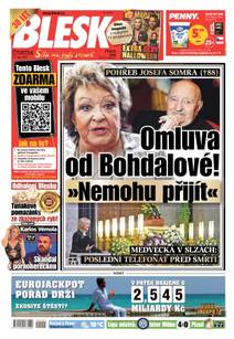 Obálka BLESK - 27.10.2022