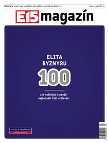 Obálka e15 magazín - 9/2022